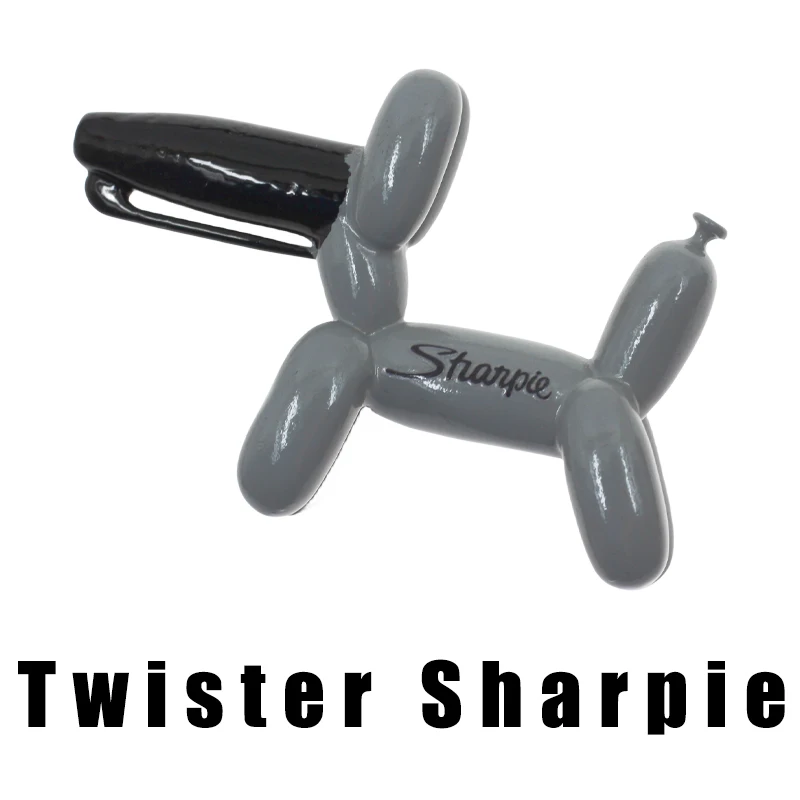 Twister Sharpie By Danny Weiser Magic Tricks Street,Party Funny Comedy Props Mentalism Pen Illusion Gimmick for Magicians