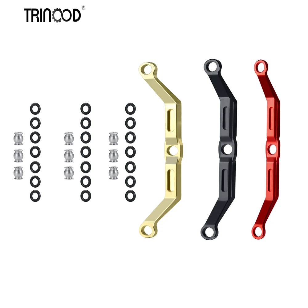 

TRINOOD Steering Link for 1/18 RC Crawler Car TRX4-M Defender Bronco Upgrade Parts