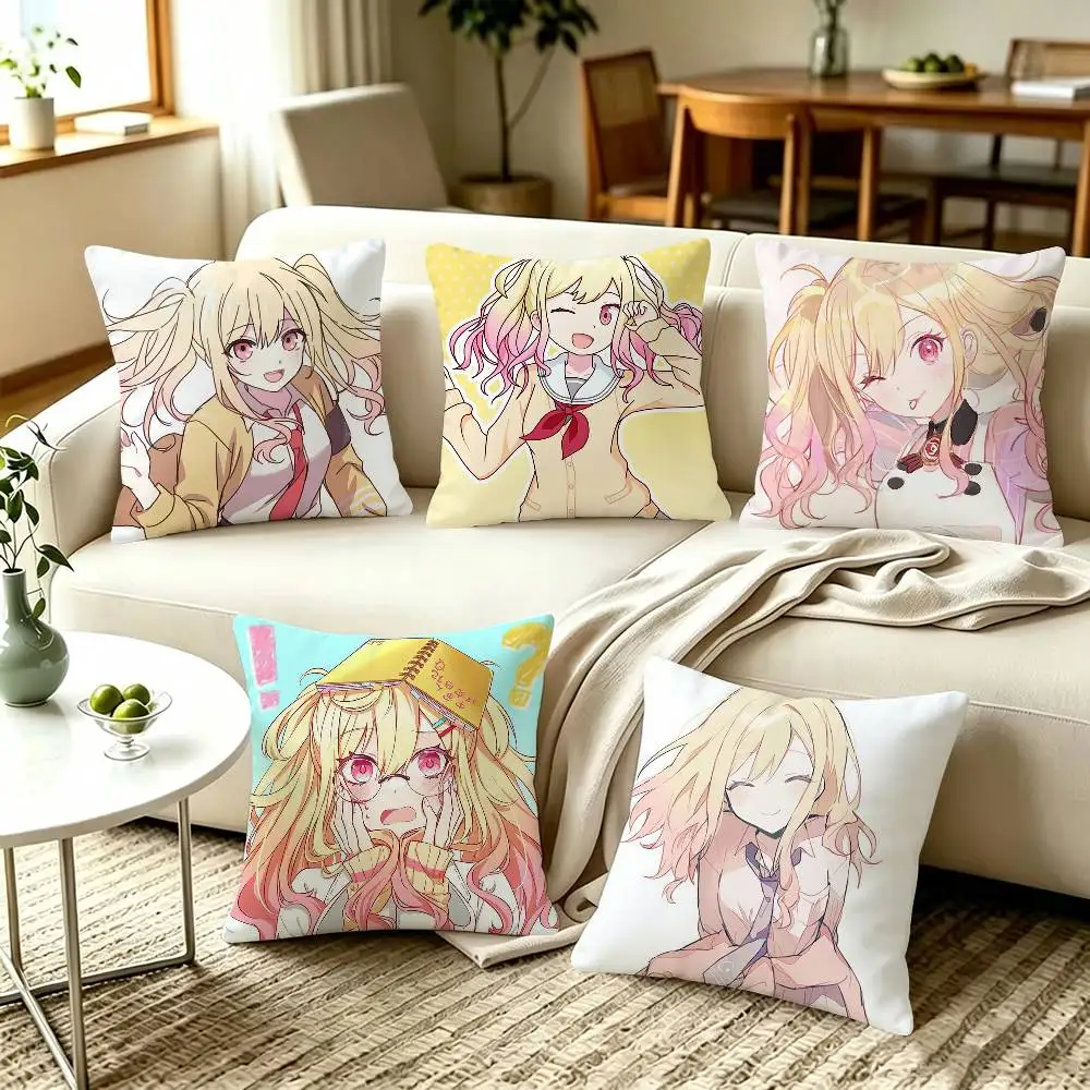 Tenma Saki Project SEKAI  Pillow Covers, Home Sofa Cushion Covers and Aecorative Custom
