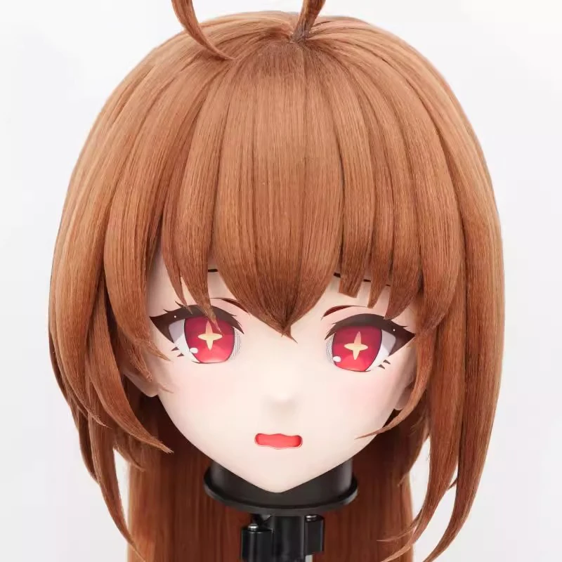 

(MEO214) Маска кигуруми ручной работы с полной головой, запираемая, для мужчин и женщин, японский мультфильм, аниме, игровой персонаж, маска кигуруми