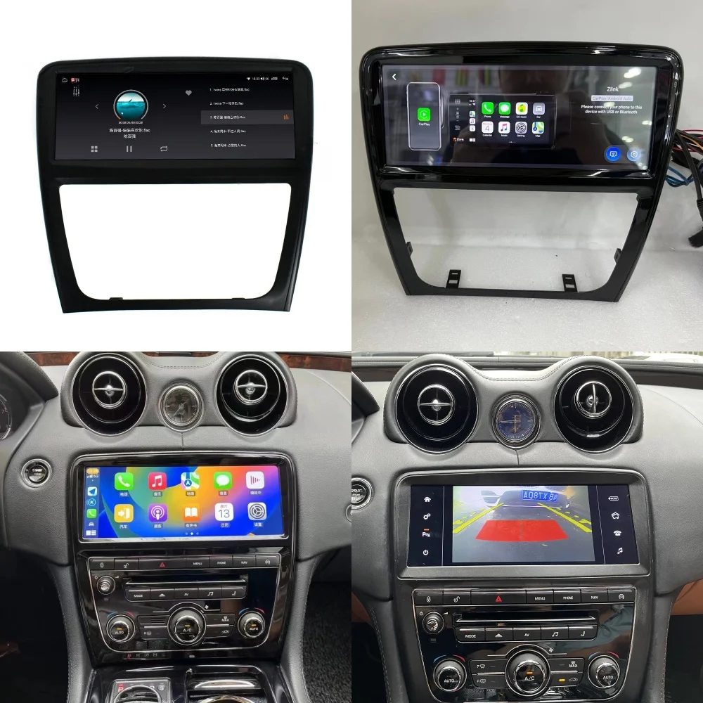 10.25"For Jaguar XJ XJL X351 2012-2018 Android 13 GPS Radio Multimedia Player Wireless Carplay Auto Original Car OEM Menu