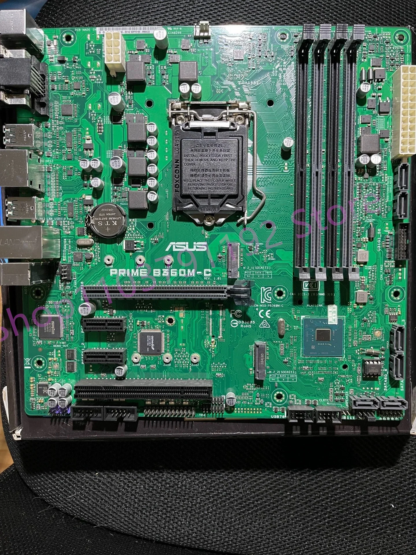 

высококачественная материнская плата PRIME B360M-C