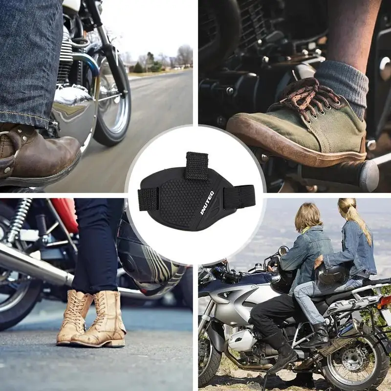 Motorcycle Shoe Protector Motorbike Gear Shift Cover Antiskid Useful Motorcycle Shifter Shoe Protector Motorcycle Accessories