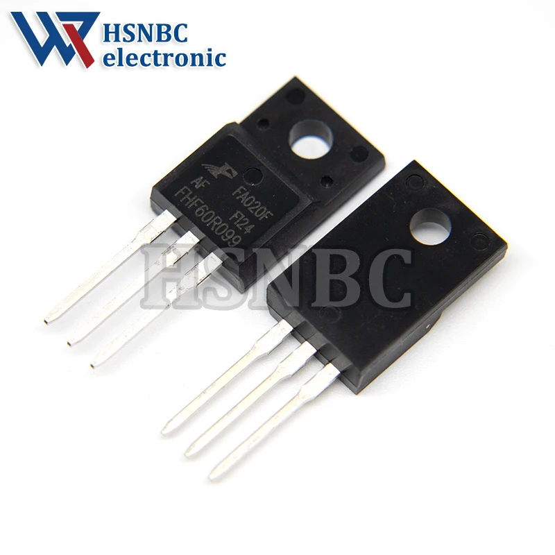 10PCS FHF60R099 60R099 FHF60R099AF TO-220F 38A 600V Super Junction Power MOSFET Transistor 100% New Original