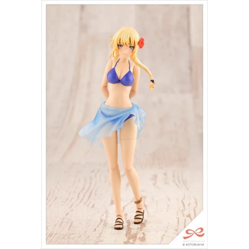 KOTOBUKIYA Original Sousaishojoteien Anime Figure Saeki Flower Swimwear Action Figure Toys for Kids Gift Collectible Model