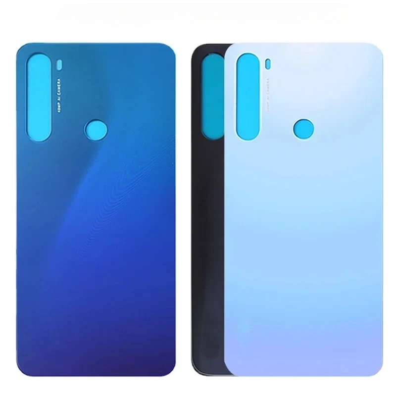 For Xiaomi Redmi Note8 Note 8 Pro Battery Back Cover 3D Glass Panel For Redmi Note 8 Rear Door Housing Case Adhesive Replace