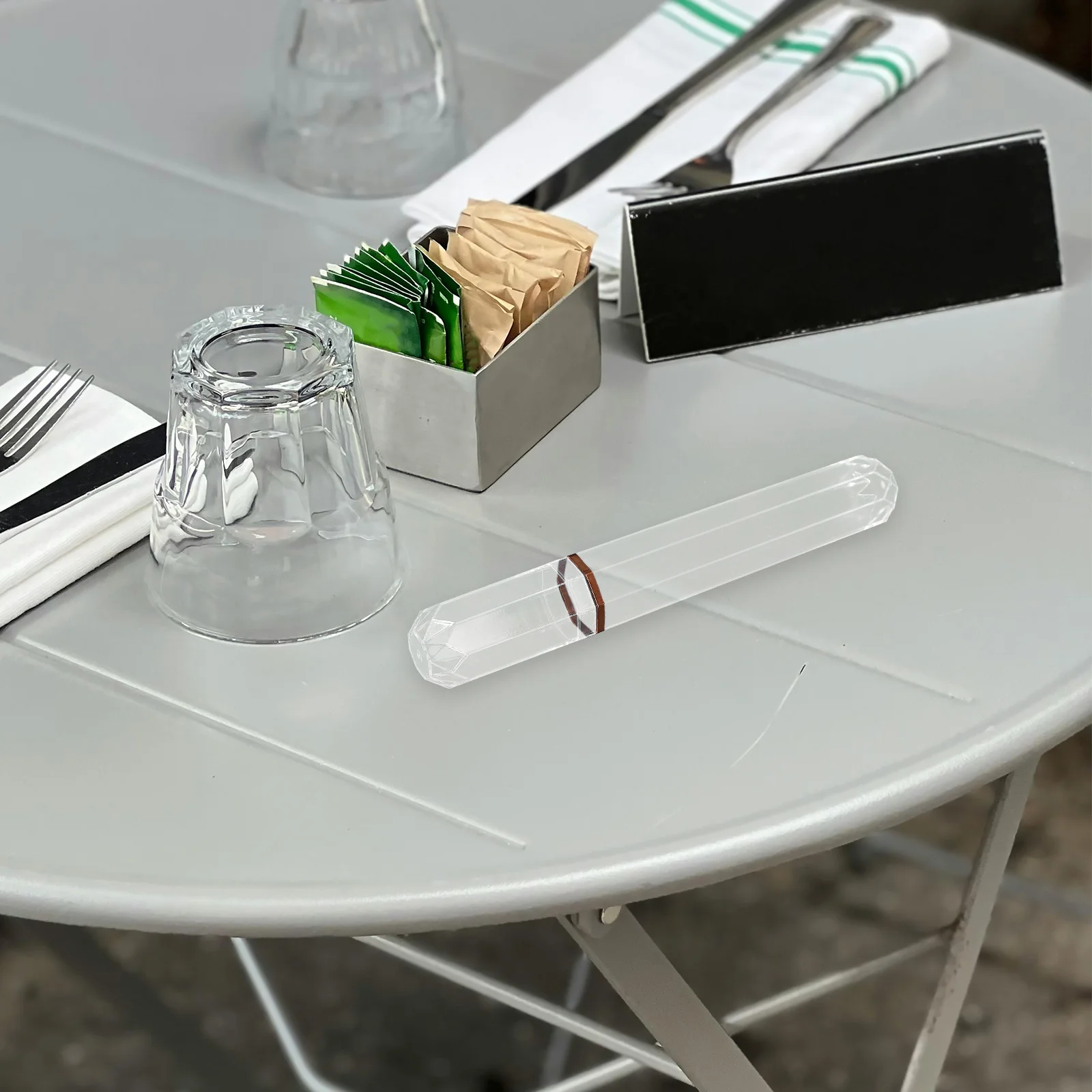 

2 Pcs Daily Use Portable Cigar Tube Storage Plastic Airtight Holder Humidor Carrying