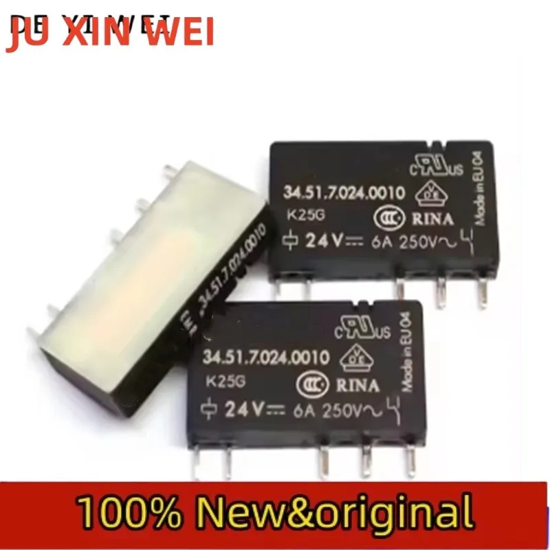 

5 шт. 100% НОВЫЕ 34.51.7.024.0010 34.51.7.012.0010 1 шт. 6A 1CO SLIM 93.01.7.024 6A оригинал