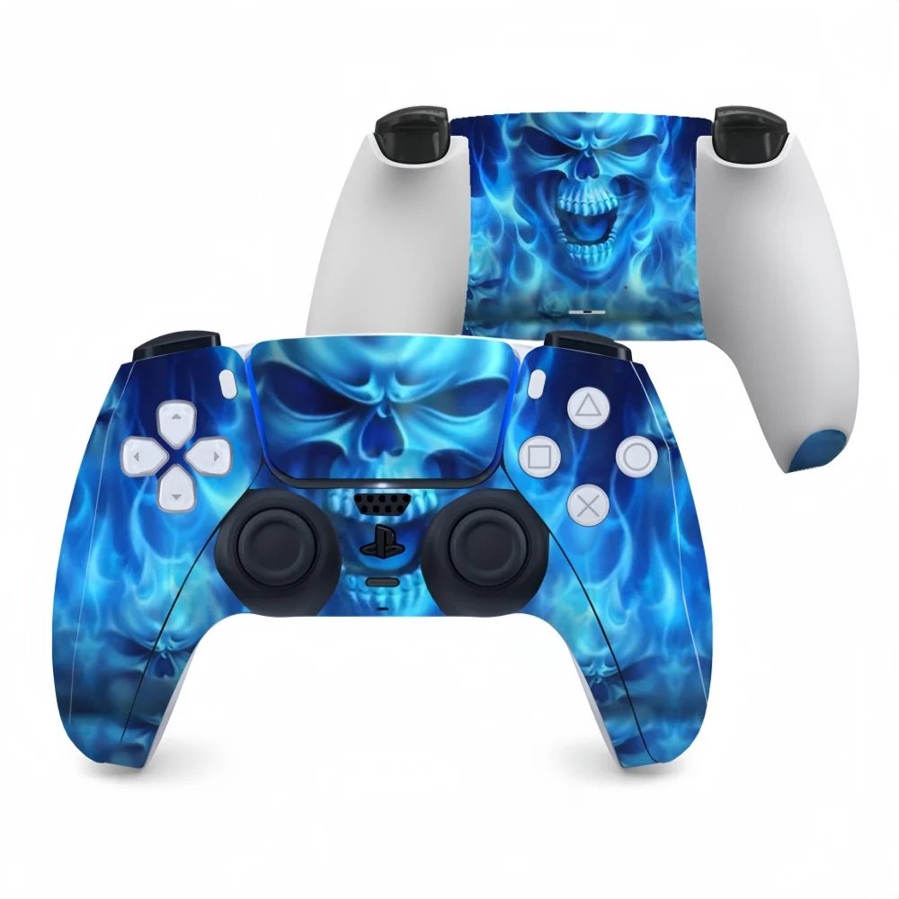 Front Back Full Protective Skin Sticker For PlayStation 5 PS5 Gamepad Joystick Controller Accessories Decoration Decal Stickers