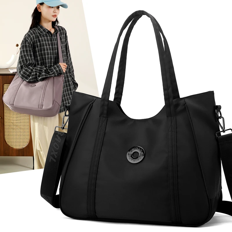 

Casual Women's Tote Bag Versatile Women's Shoulder Bag for Work Commutes Large Capacity Durable Nylon Underarm Bag Fall/Winter