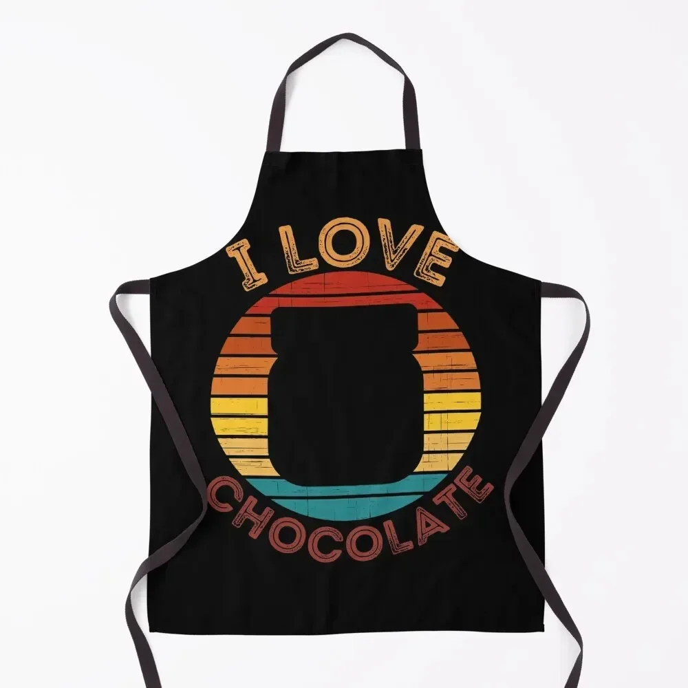 

I Love Chocolate Apron carpenter Kitchen Supplies Idea Goods Kitchen Man Apron