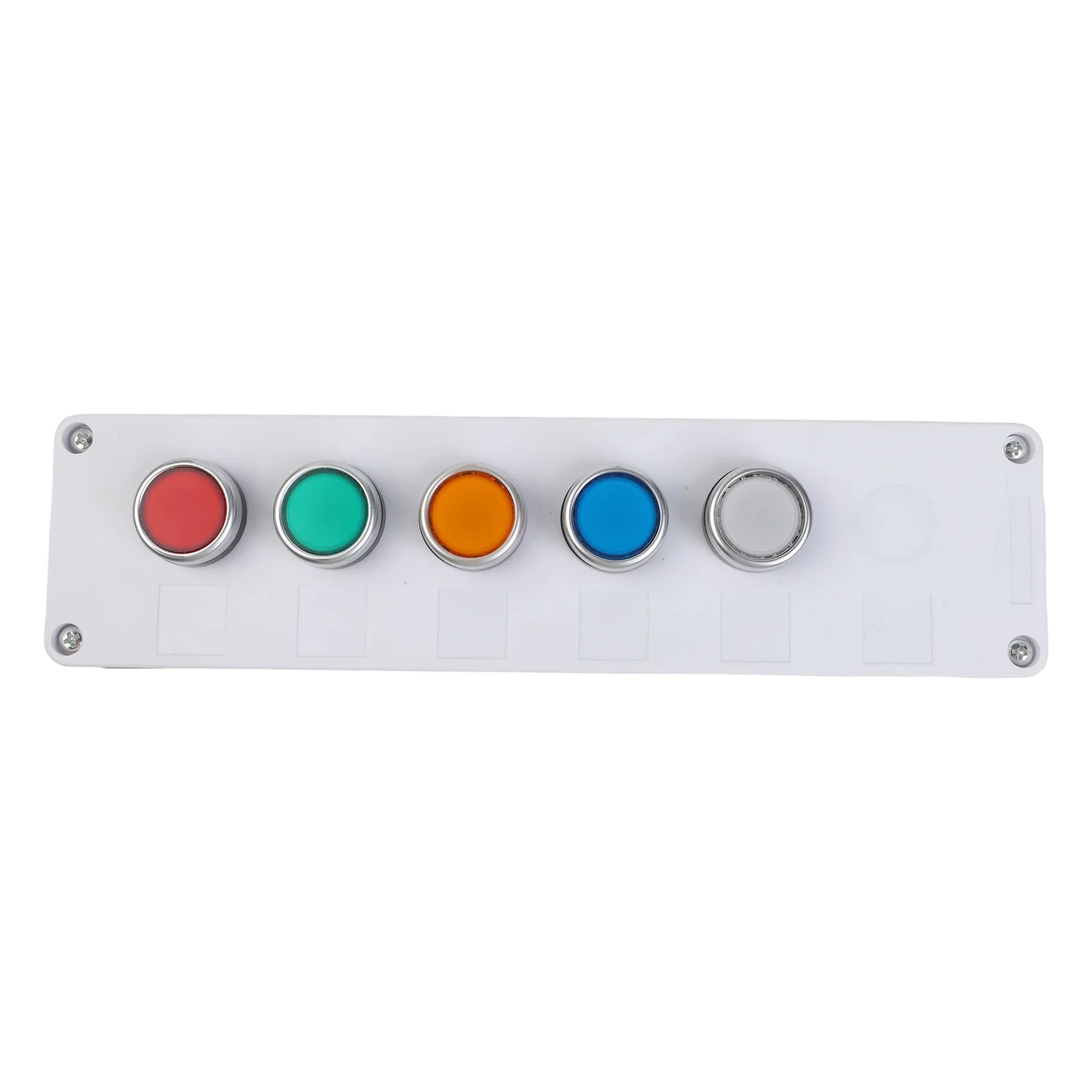 Waterproof Control Box 22mm Inching Switch For Automotive Use ABS Material Construction High Current Push Switch