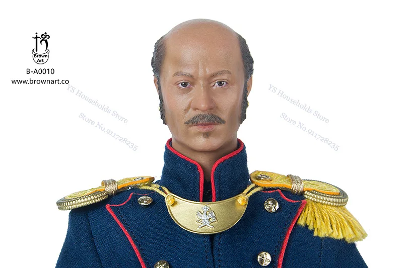 ブラウンアート ミリタリー 1/6 BA-0008 ナポレニオック帝国騎兵隊 BA-0010 砲兵将校 12インチ デリケートフルセット アクションフィギュア