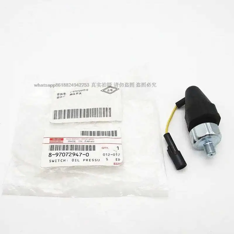 

Excavator accessories Engine for oil pressure sensor 8970729470 8-97072947-0