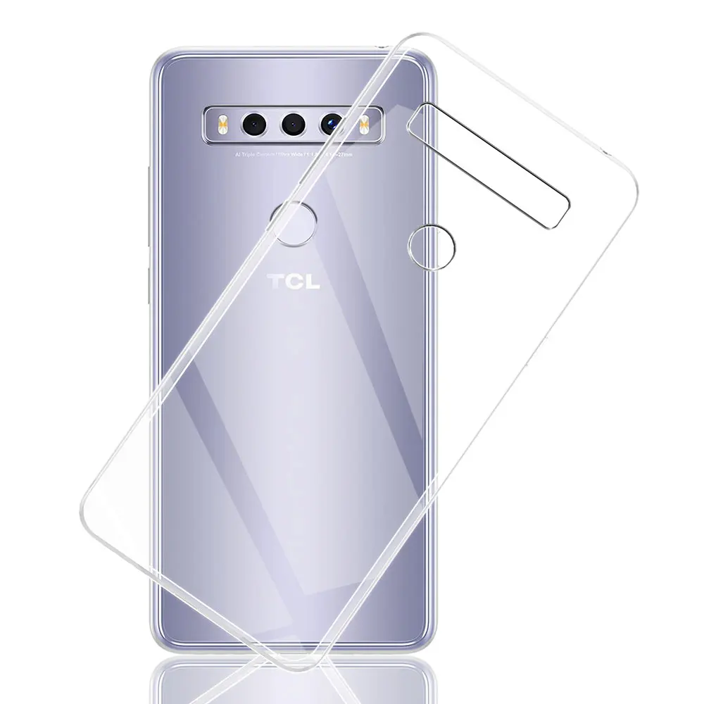 For TCL 10 SE Case 6.52 inch T766H Silicone Soft Transparent Case For TCL 10 SE Clear Cover Funda For TCL 10 SE 10SE Coque