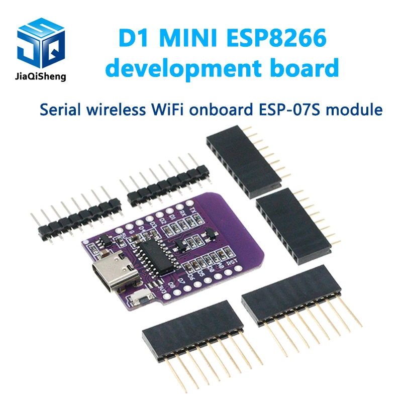 

D1 MINI ESP8266 development board serial port wireless WiFi onboard ESP-07S module