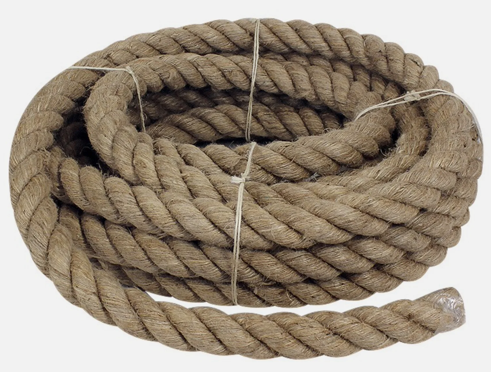 

5-100M Jute Twine Hemp Rope 14mm Natural Thick Garden Twine String Heavy Duty