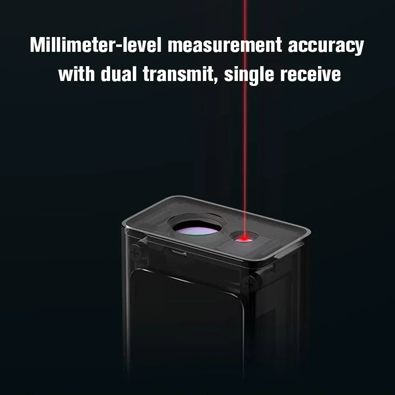 Xiaomi Mijia Smart Laser Rangefinder Real Time Distance Meter LCD Display Laser Range Finder Tape Measure Work With Mi Home APP