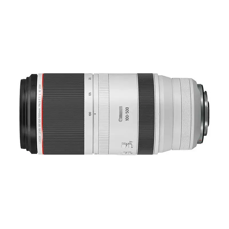 Used RF100-500mm F4.5-7.1 L IS USM mirrorless digital lens Super telephoto zoom lens for canon