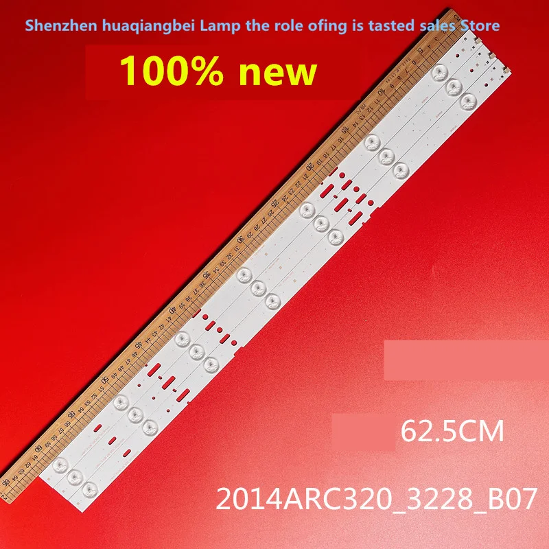 LED backlight strip for 2013ARC32_3228N1-7-REV1.0 _140509 light bar 100% new