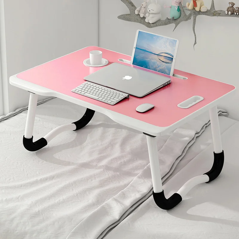 Learn To Read Small Table Folding Table Bed Desk Laptop Table Dining Table Computer Desks Lazy Folding Small Table Desk Table