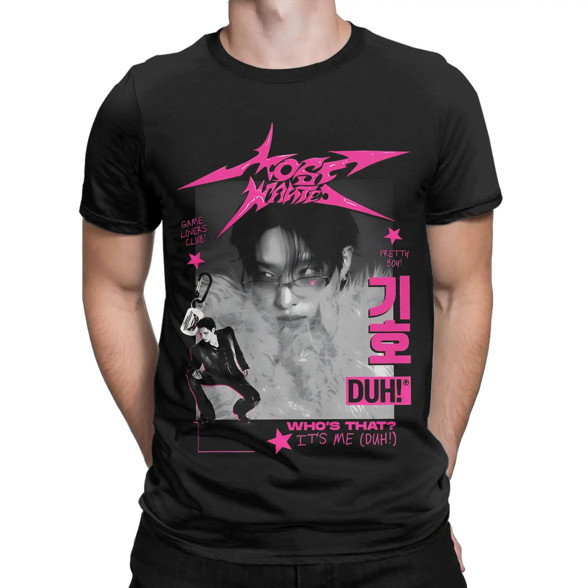 P1Harmony KEEHO MOST WANTED WORLD TOUR DUH T Shirts  100% Cotton Tops Fun Short Sleeve Crew Neck Tees Gift Idea T-Shirts