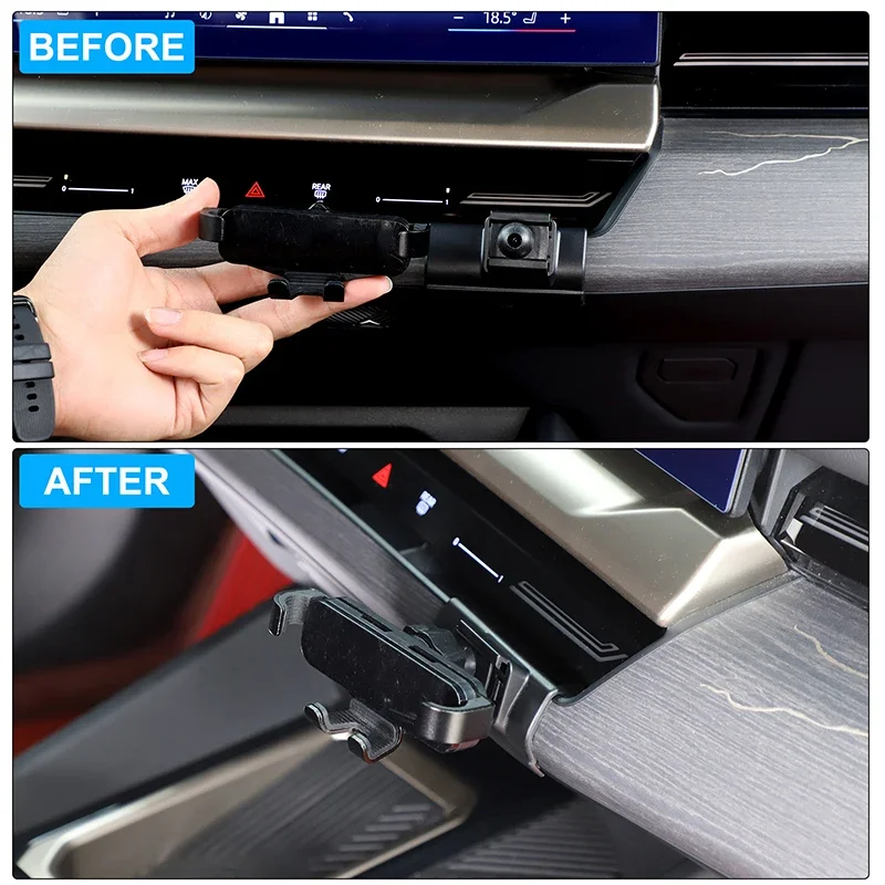 

For BMW 5 Series G60 2024-2025+ Car Central Control Air Outlet Mobile Phone Holder Water Cup Holder Car Interior Accessories