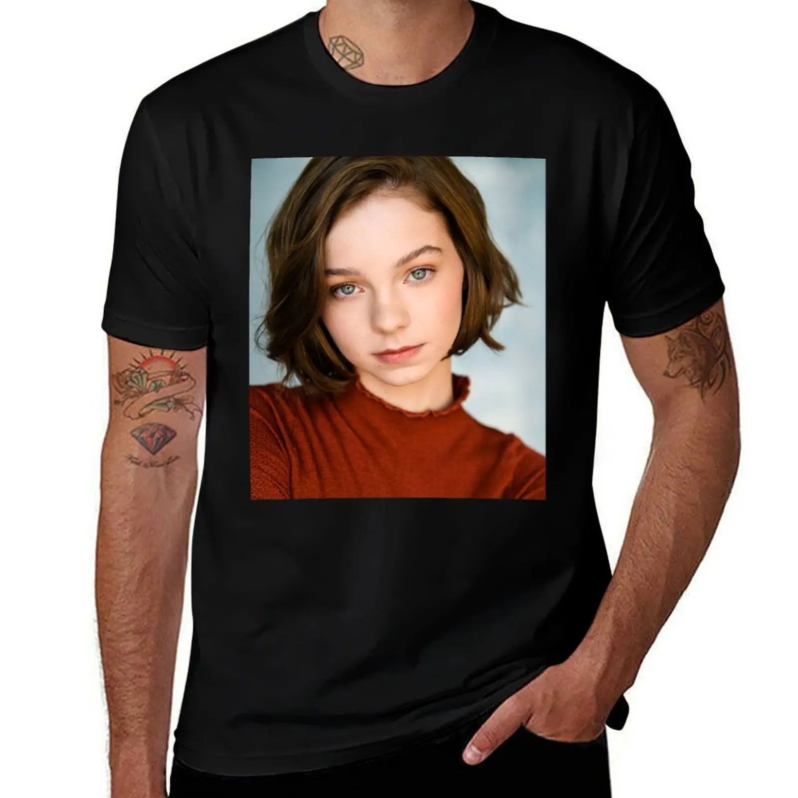 إيما مايرز تي شيرت رجل جرافيك تي شيرت مضحك تي شيرت القطن رجل تي شيرت الصيف تي شيرت