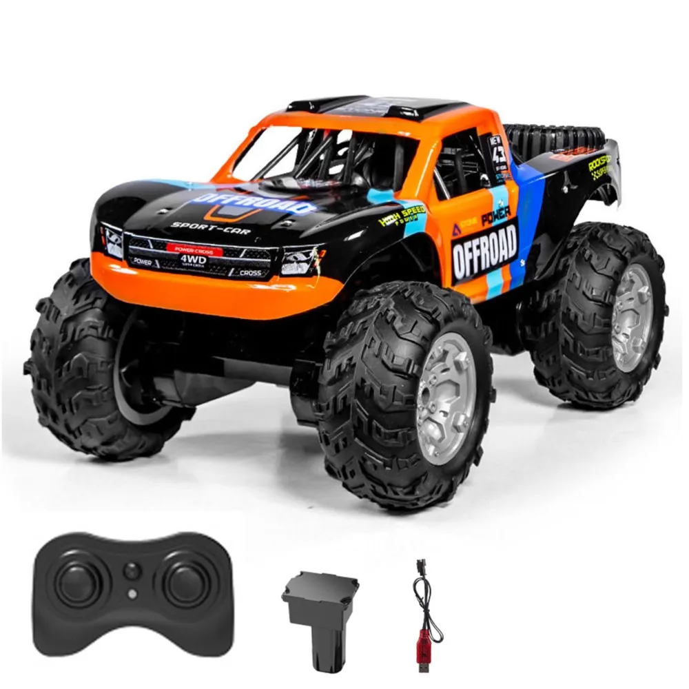 Carro off road rc 1:14, veículo dublê 4wd, controle remoto, anfíbio, à prova d'água, captador, carro de escalada, bateria 7.4v, modelo rtr