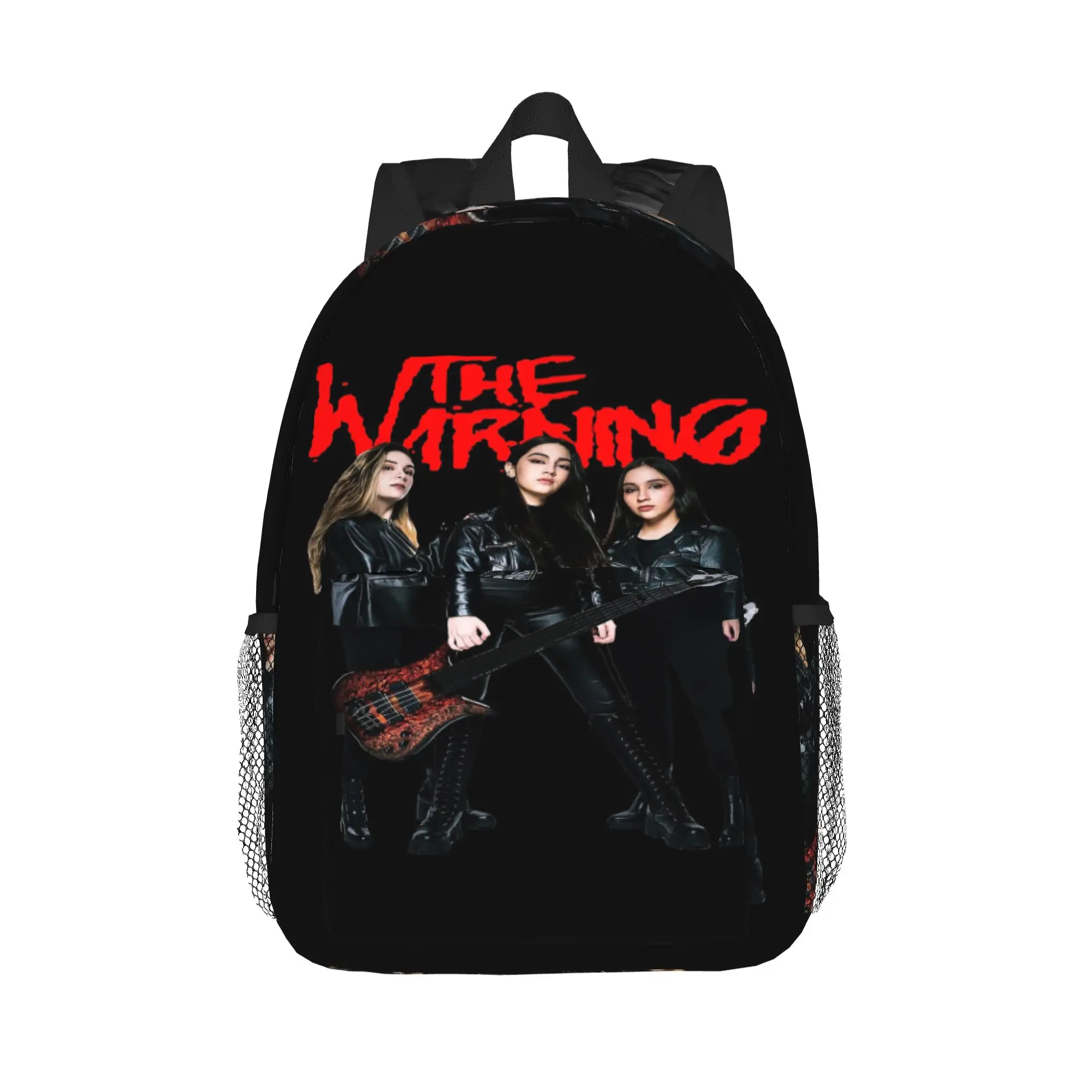 top trendigns The Warning Band Backpack Hot Sale Daypack Large Capacity Boys Girls BookBag Shoulder Bag for Men Women School Bag