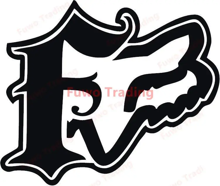 High Quality Decal Motorcycle Racing Laptop Helmet Trunk Surf Camper Wall Vinyl Car Sticker Die-Cut for Foxs Racing MX Truck