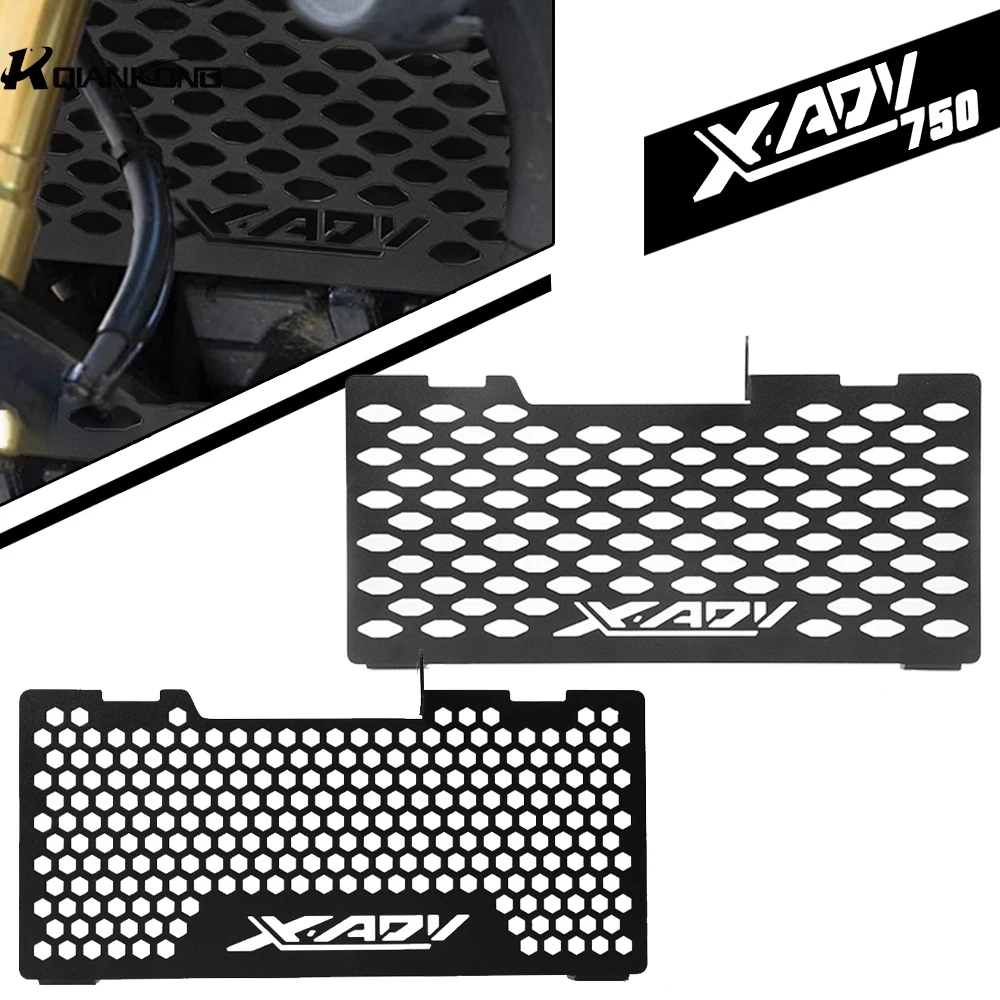Radiator Guard For Honda XADV X ADV X-ADV 750 2017 2018 Motorcycle Radiator Guard Grill Cover Water Tank Cooler Bezel Protector
