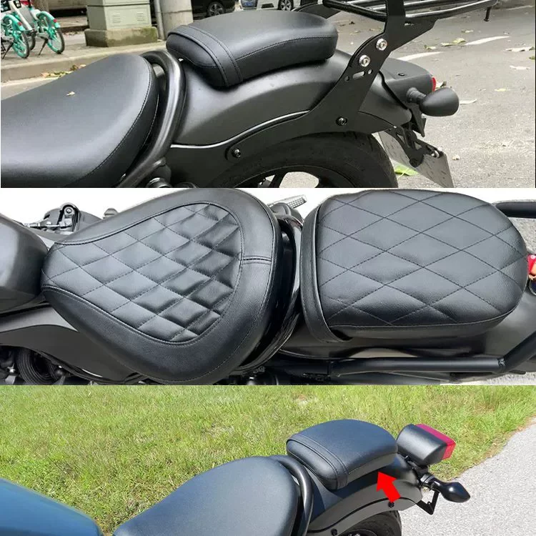 Motorcycle For Honda CMX300 CMX500 Rear Passenger Seat Cushion Part Fit Rebel CMX 300 500 2017-2022 Pillion Accessories