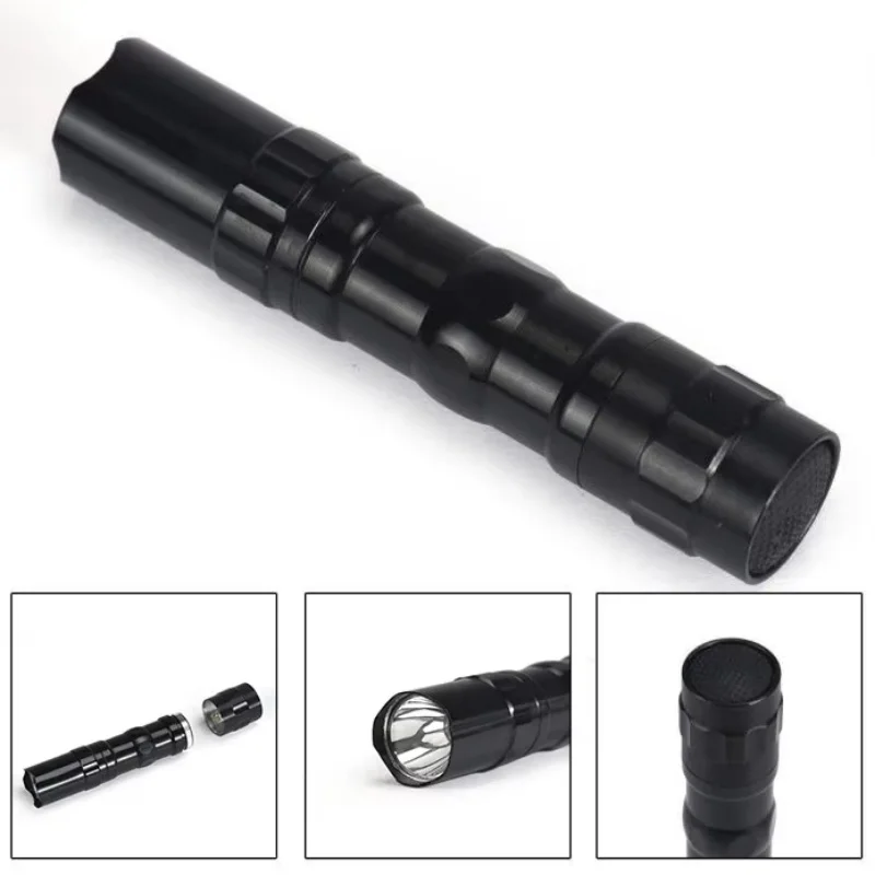 Mini LED Flashlights Aluminum Alloy Small Electric Torch High Power Light Portable Waterproof For Night Fishing