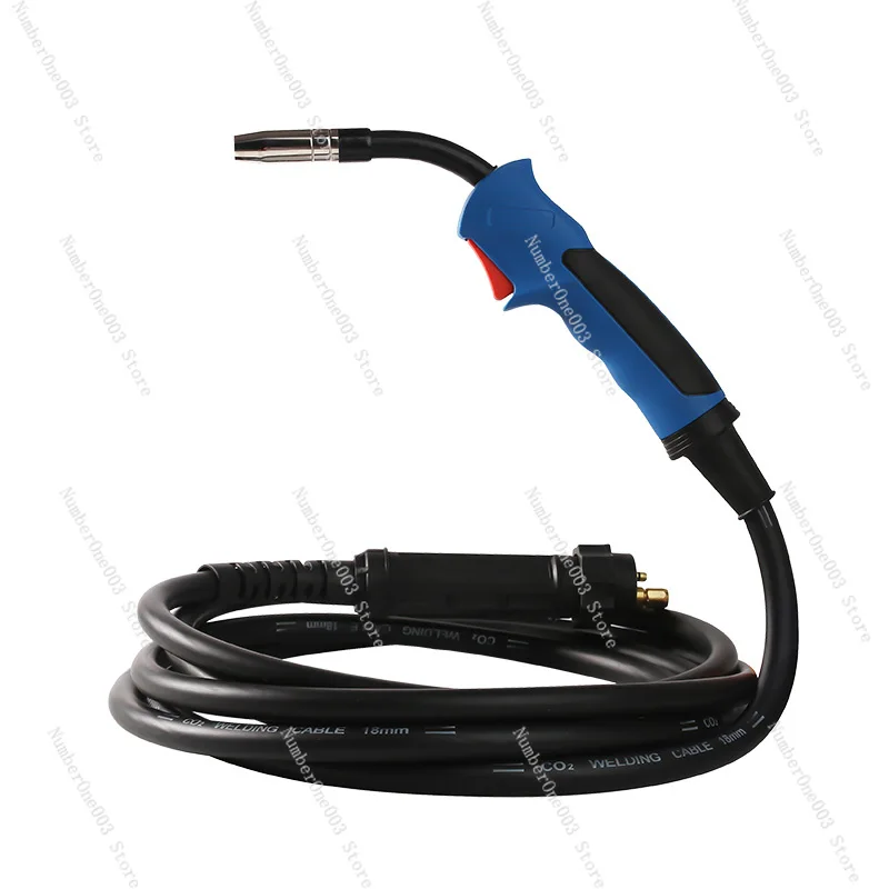 15AK/24KD Two-guarantee Welding Torch NBC-200/250/315 Welding Machine Aluminum Alloy Extended Welding Handle Wire