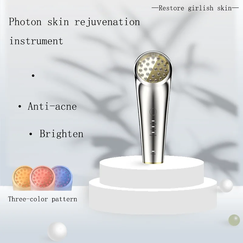 

Multifunctional Beauty Instrument Led Photon Ultrasonic Ion Facial Body Slimming Massager Face Clean Skin Care