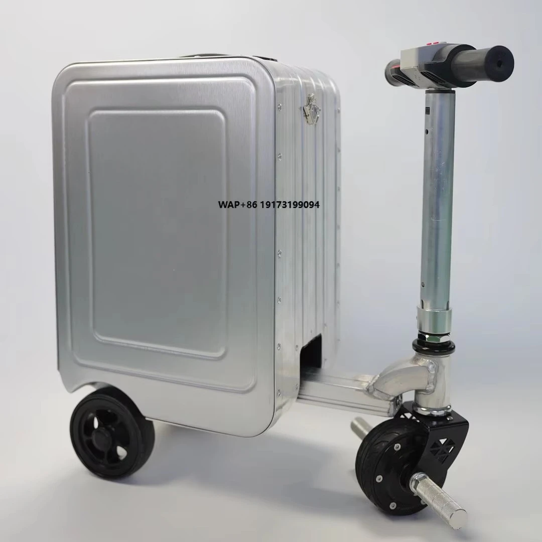 

Wholesale Smart Aluminum 20-inch Lightweight Durable TSA Anti-Theft Suitcase Removable Wheels Smartphone APP Bluetooth Control