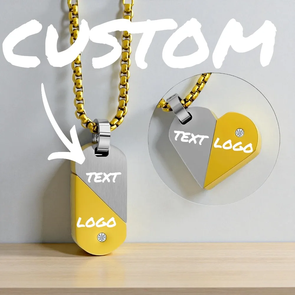 

1PC Trendy Custom Necklace Metal Personalized Pendant Beer Can Kitchen Bar Tools Accessories Gift Wholesale