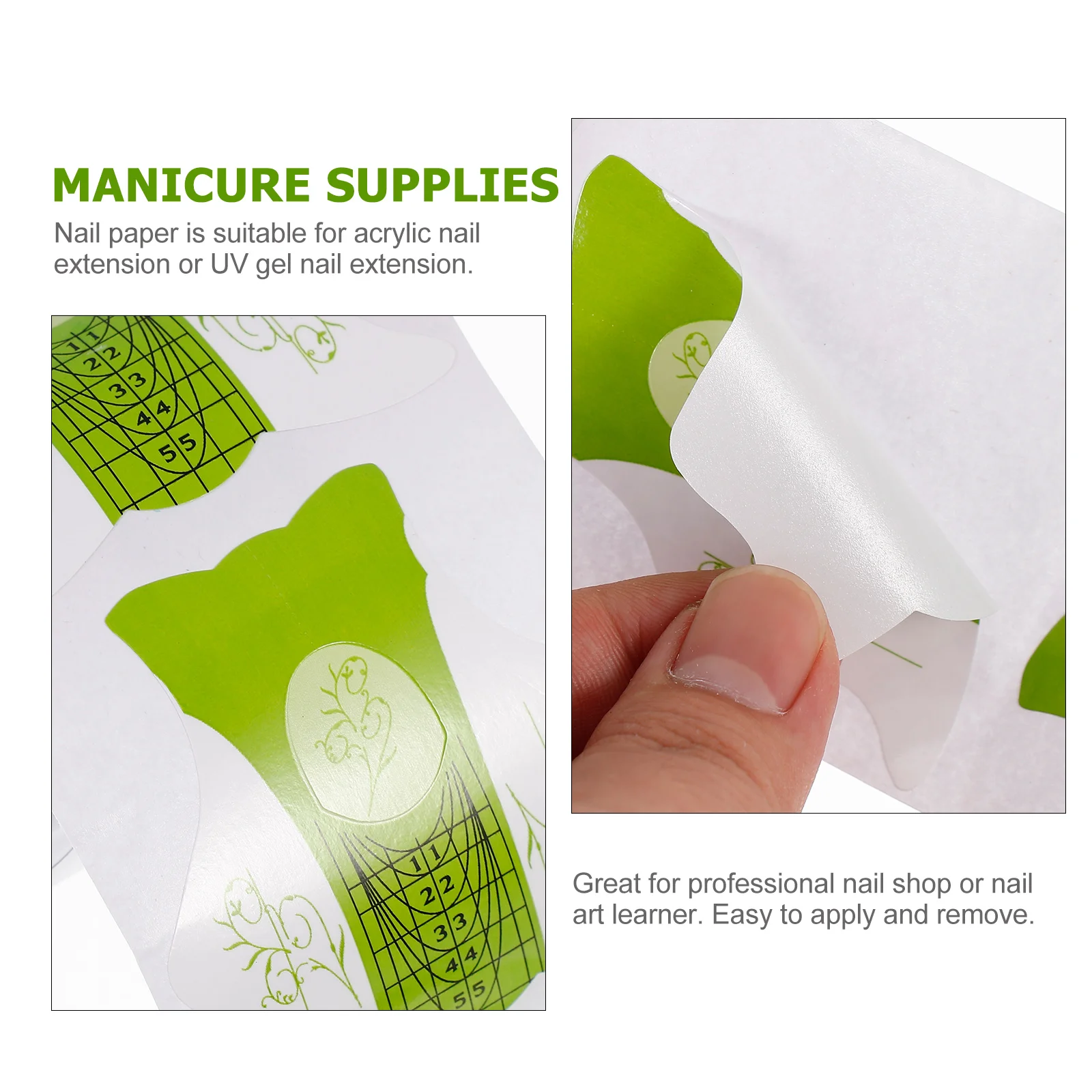 100 stücke Kunst Guide Aufkleber Für Acryl Uv Gel Verlängerung Diy Diy Nagel Liefert Werkzeug Maniküre Liefert Nagel Tipps Guide