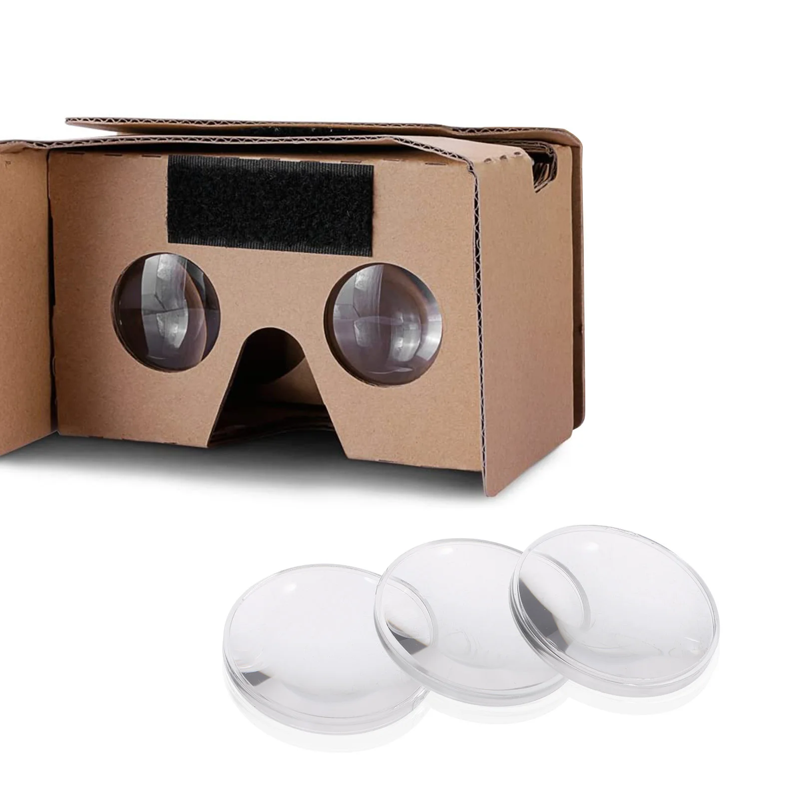 

10Pcs Vr Glasses Lens 37mm High Transmission Acrylic Replacement Light Blocking Anti-Dizzy for Vr Headset Accessories Durable