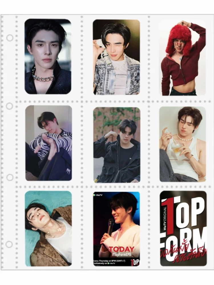 8PC/SET No Repeat Smartboom Photo Picture Thai TV Top Form Drama Stills Photo Double-sided Printed Cards
