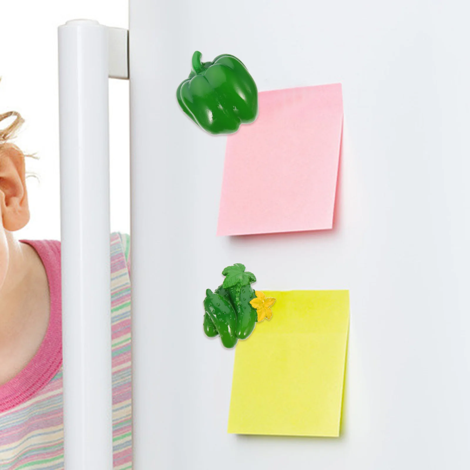 

3pcs Vegetable Fruits Stickers Simulation Cartoon Fridge Magnets Strong Adsorption Decorative Refrigerator Ornaments Home