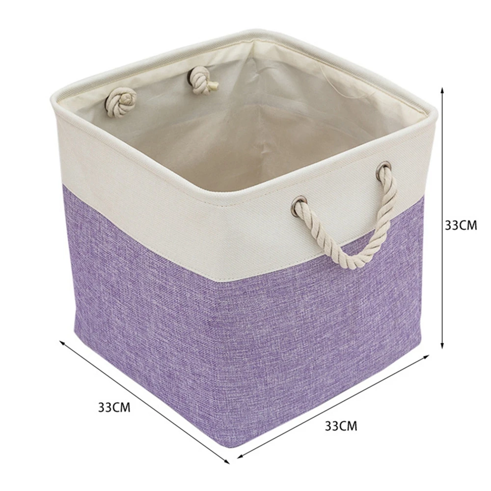 Foldable Storage Baskets Multi-purpose Sturdy Organizer Bins for Animal Toys