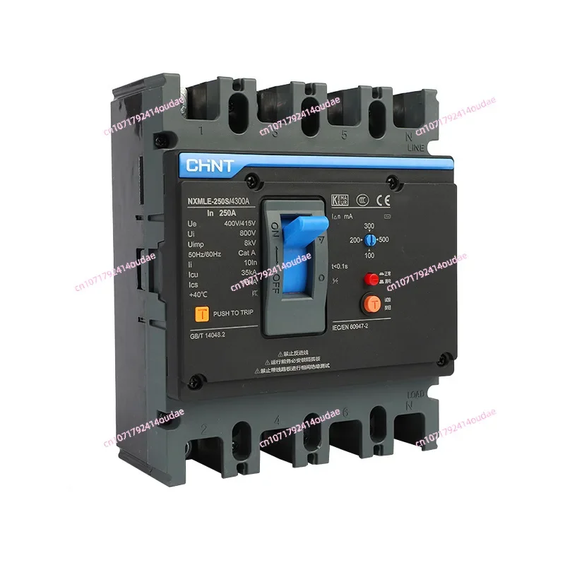 

Moulded case circuit breaker NXM-400S/3300 380V three-phase 400A 350A 315A air switch