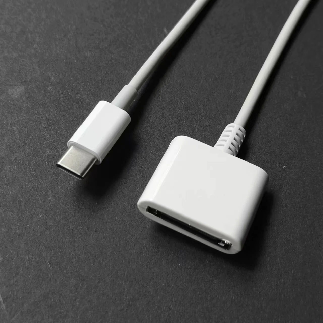 For Apple 30pin Female to USB 3.1 Type-C USB-C Sync Data Charging Adapter Cable