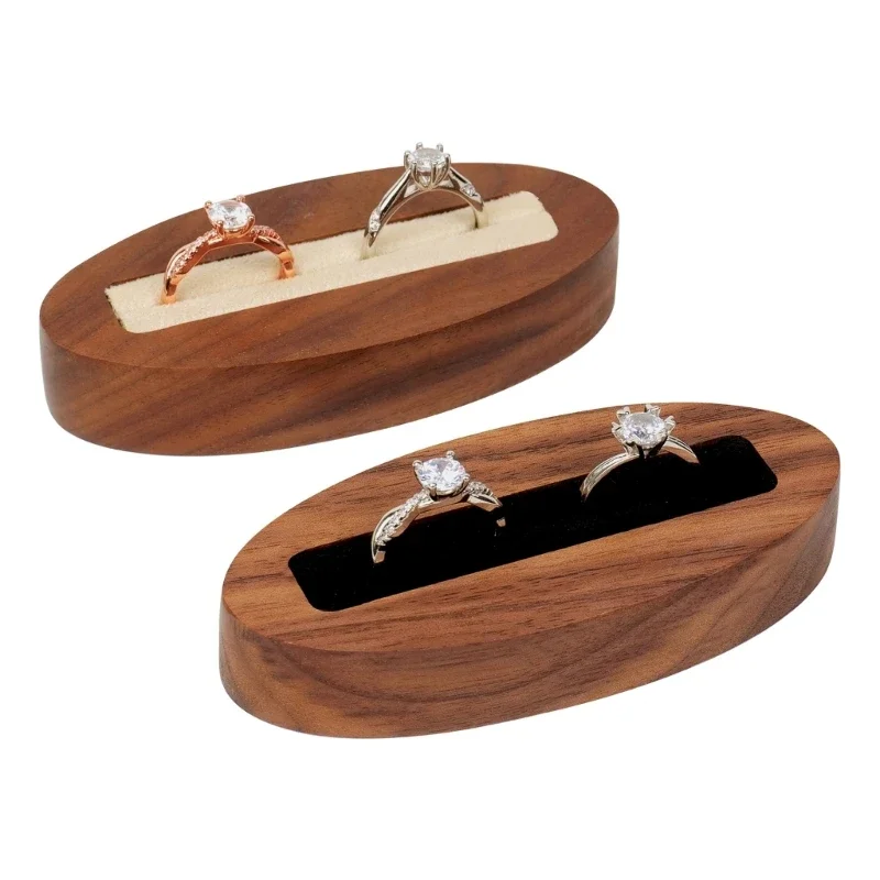 

Jewelry Box Wedding Rings Display Tray Earrings Ear Studs Storage Plate Jewelry for Retail Shop Selling