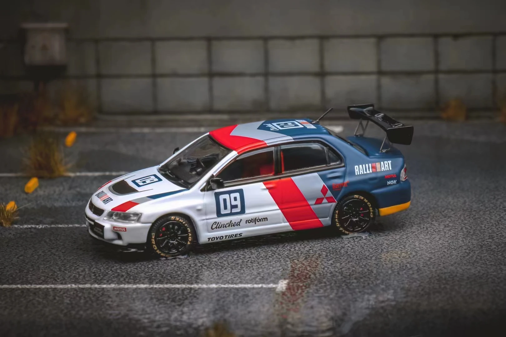 Speed GT 1:64 lancer EVO Race car 9 generation simulation alloy car model