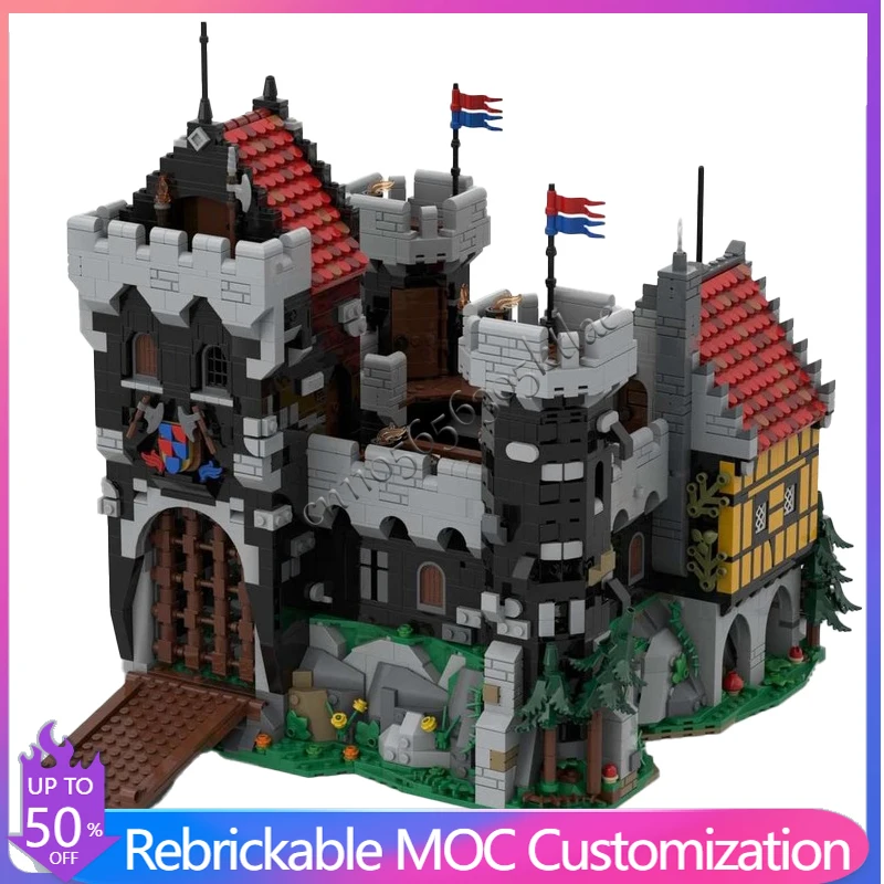

4684 PCS Construction MOC-6086 Remake MOC Customize Modular Building Block Kids Technology Simple Design DIY Holiday Toy Gifts