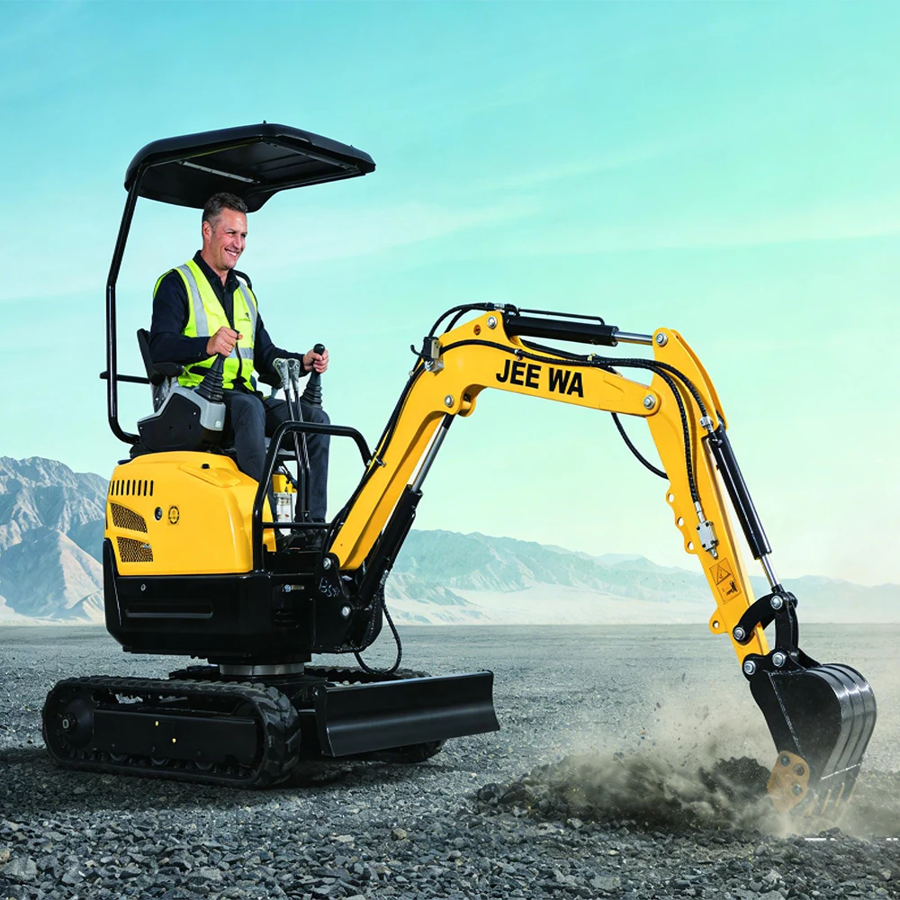 Hot-sell 1.3ton mini excavator Cab kubota engine diesel Euro5 EPA CE crawler small digger excavator china factory low price