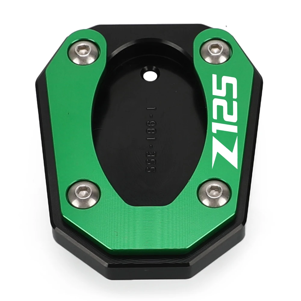 

For Kawasaki Z125/250/400/500 2018-2021-2022-2023-2024-2025-2026 Accessories Kickstand Enlarge Side Stand Extension Support Pad